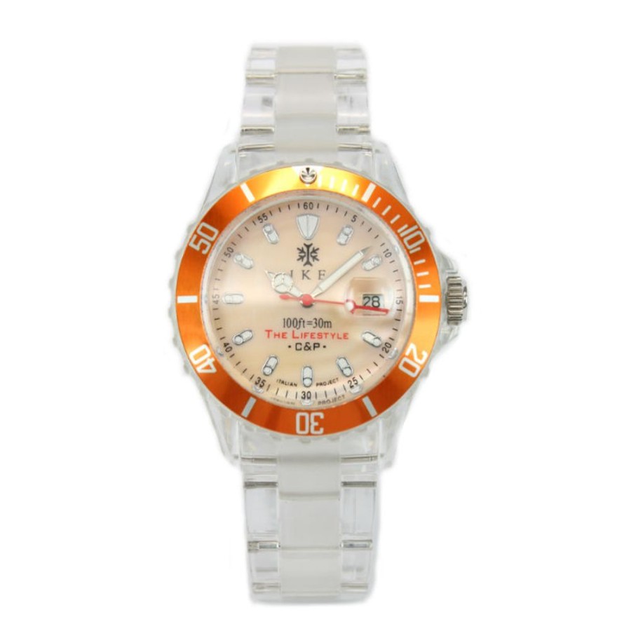 Orologi Ike Outlet Orologi | Ike Donna The Lifestyle Madreperla Arancio