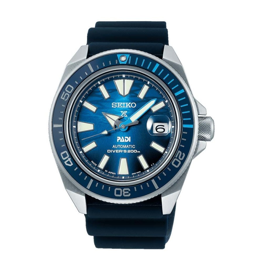 Orologi Seiko Orologi Seiko Uomo | Orologio Seiko Prospex Diver 200 Samurai Quadrante Blu 43,8 Mm Srpj93K1