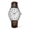 Orologi Longines Orologi Longines Uomo | Orologio Longines Master Collection Automatico Argento Pelle Marrone 38,5 Mm