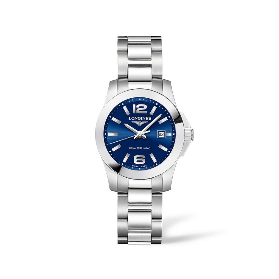 Orologi Longines Orologi Longines Donna | Orologio Longines Conquest Blu Quartz 29,50 Mm