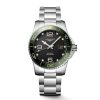 Orologi Longines Orologi Longines Uomo | Orologio Longines Hydroconquest Automatico Verde Acciaio 41 Mm