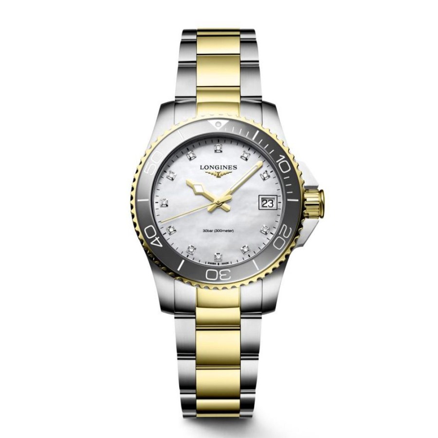 Orologi Longines Orologi Longines Donna | Orologio Longines Hydroconquest Madreperla 32 Mm