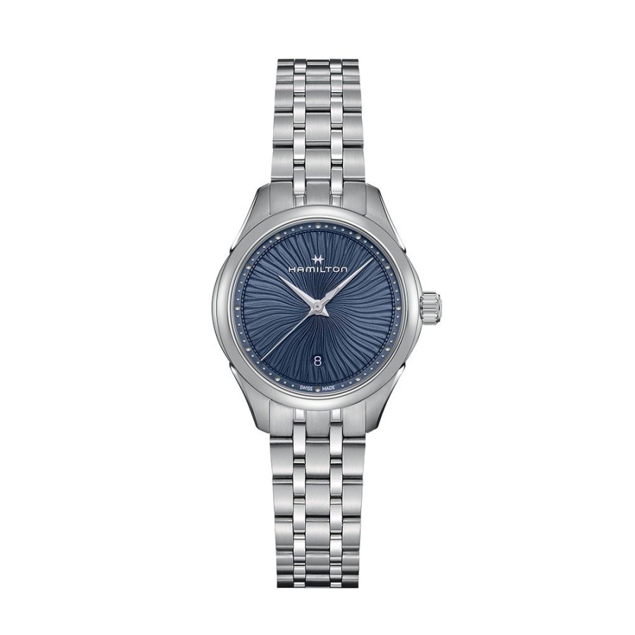 Orologi Hamilton Orologi Hamilton Donna | Orologio Hamilton Jazzmaster Lady Quartz Blu 30 Mm