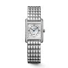 Orologi Longines Orologi Longines Donna | Orologio Longines Mini Dolcevita Quartz Argento Con Diamanti 21,5 X 29 Mm