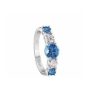 Gioielli Bliss Outlet Gioielli | Anello Bliss Princess Veretta Bicolore Blu