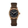 Orologi Hamilton Orologi Hamilton Uomo | Orologio Hamilton Khaki Field Mechanical Bronze 38 Mm