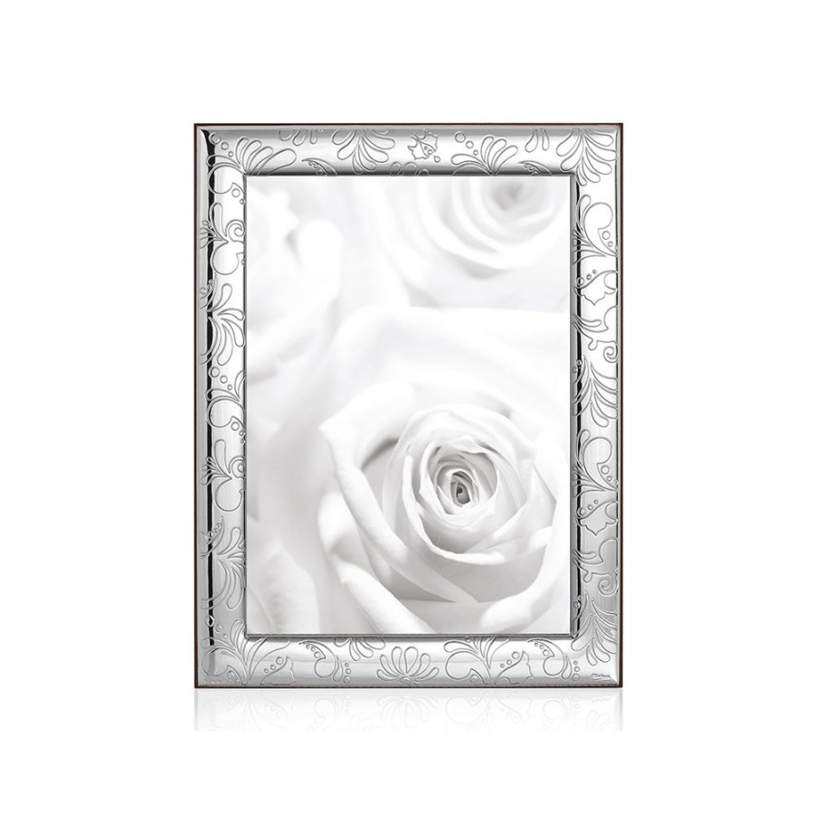 Articoli Da Regalo Ottaviani | Cornice Ottaviani In Argento 925 Cm. 13 18 Collezione Primavera