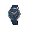 Orologi Festina Orologi Festina Uomo | Orologio Festina Ceramic Azzurro Gomma 44 Mm