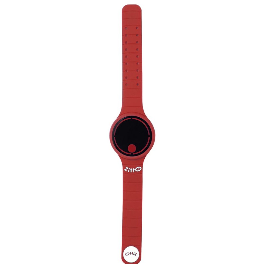 Orologi Zitto Outlet Orologi | Orologio Zitto Move Smartwatch Oled Tecnology In Silicone Anallergico Rosso