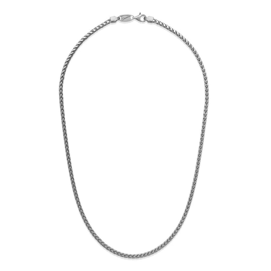 Gioielli Desmos Gioielli Desmos Uomo | Collana Desmos Fish Bone In Argento