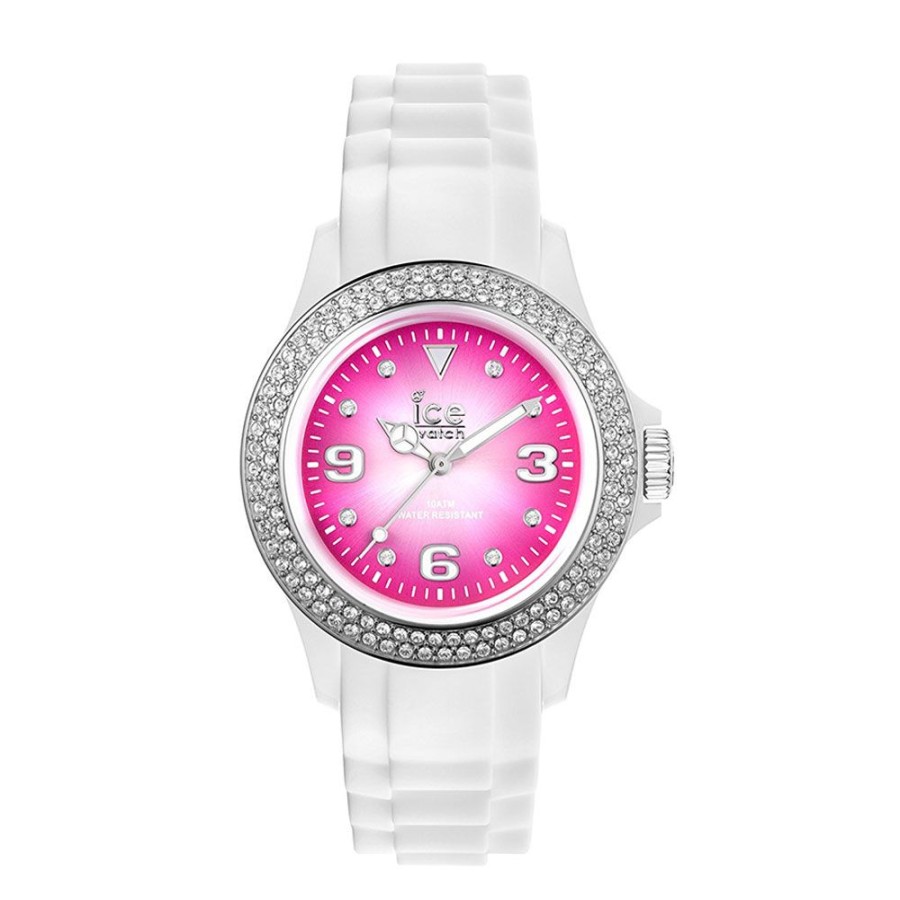 Orologi Ice Watch Outlet Orologi | Orologio Donna Ice Pink & Ice Unisex Rosa Con Svarowski