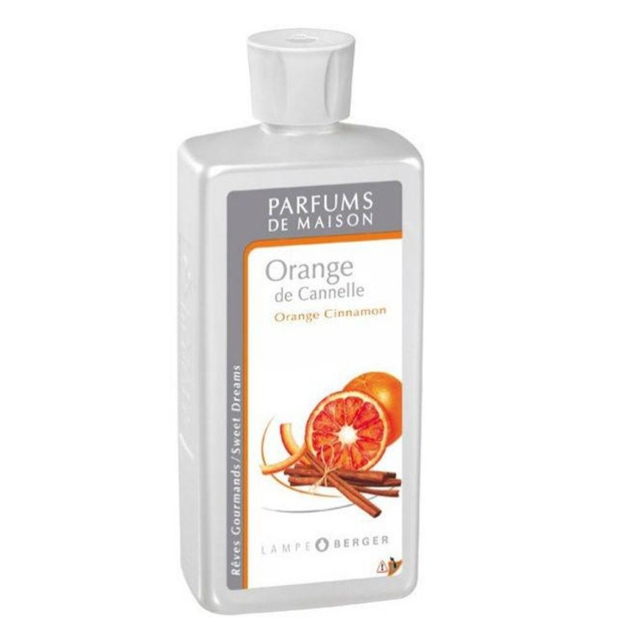 Articoli Da Regalo Lampe Berger Ricariche Lampe Berger | Profumazioni Lampe Berger Sogni Fragranti- Arancia Cannella 500 Ml