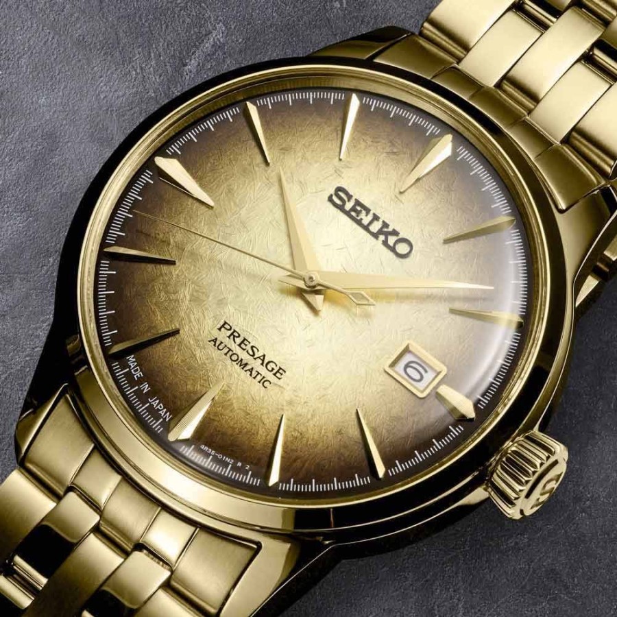 Orologi Seiko Orologi Seiko Uomo | Orologio Seiko Presage Beer Julep Automatico 40,5 Mm Srpk48J1