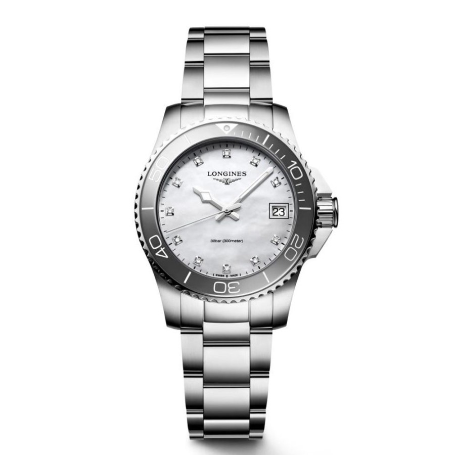 Orologi Longines Orologi Longines Donna | Orologio Longines Hydroconquest Madreperla 32 Mm