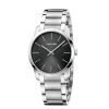 Orologi Calvin Klein Outlet Orologi | Orologio Calvin Klein Donna City Con Quadrante Grigio Freddo Mm. 37 In Acciaio