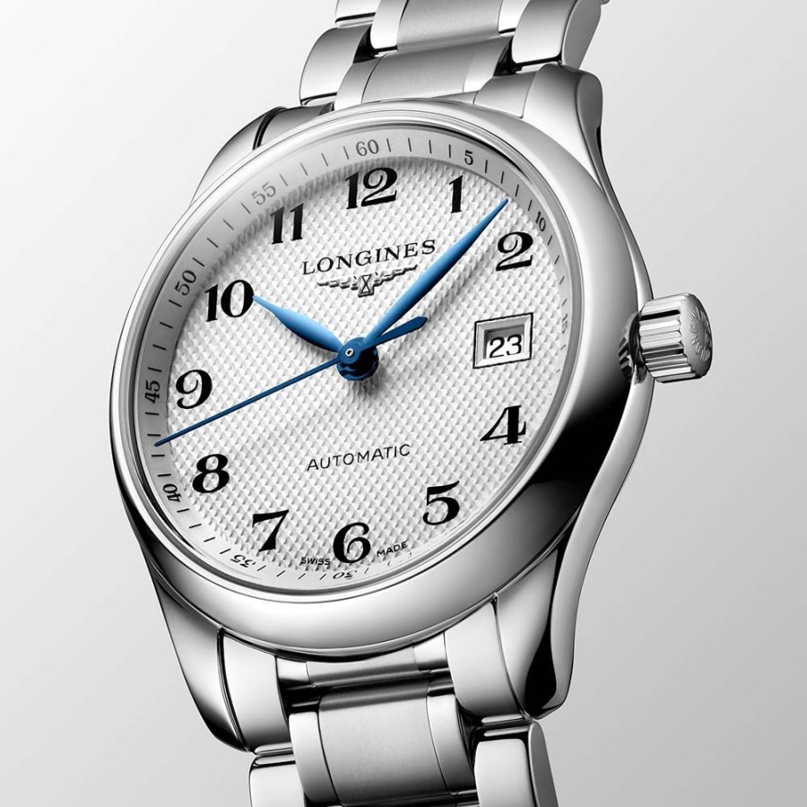 Orologi Longines Orologi Longines Donna | Orologio Longines Master Collection Automatico Acciaio Argento 29 Mm