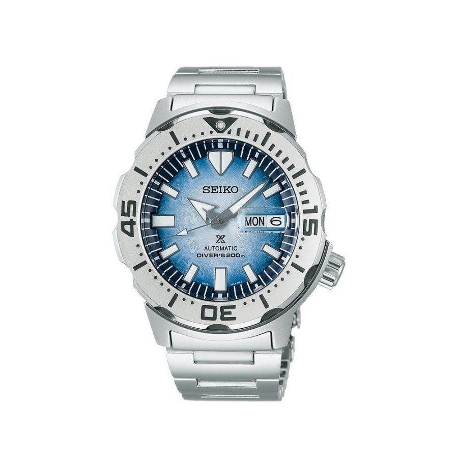 Orologi Seiko Orologi Seiko Uomo | Orologio Seiko Prospex Monster Save The Ocean42.4 Mm Srpg57K1