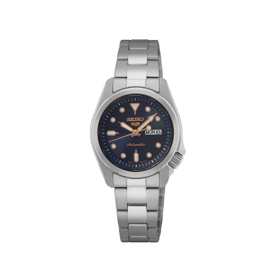 Orologi Seiko Orologi Seiko Donna | Orologio Seiko 5 Sport Automatico Blu 28 Mm Sre003K1