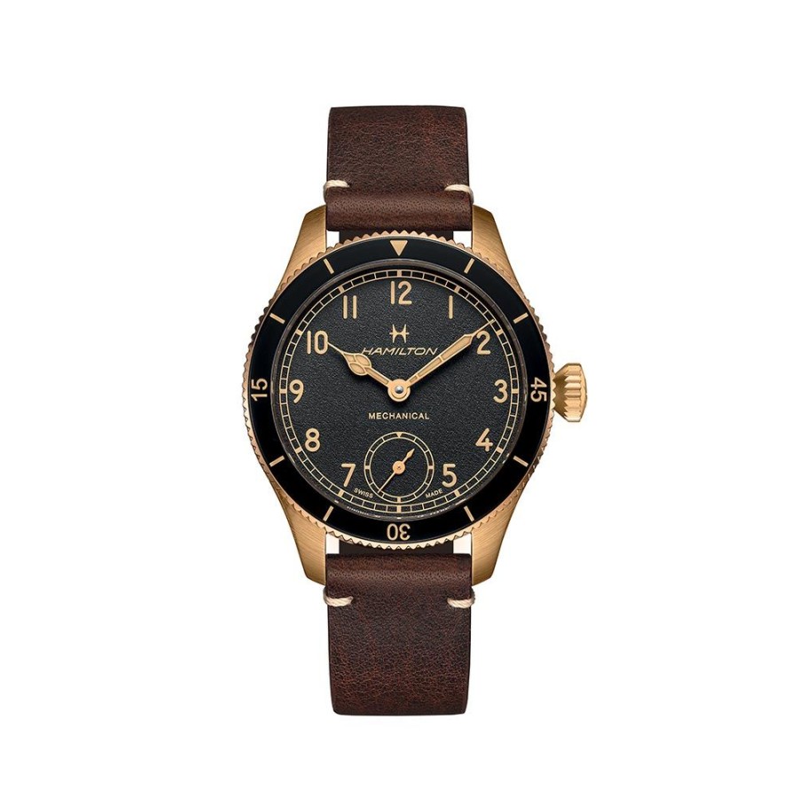 Orologi Hamilton Orologi Hamilton Uomo | Orologio Hamilton Khaki Aviation Pilot Pioneer Bronze 43 Mm