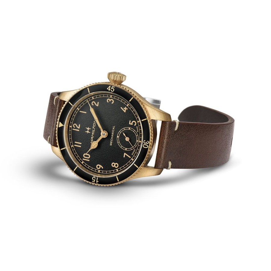 Orologi Hamilton Orologi Hamilton Uomo | Orologio Hamilton Khaki Aviation Pilot Pioneer Bronze 43 Mm