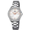 Orologi Festina Orologi Festina Donna | Orologio Festina Donna Nuova Collezione Mademoiselle Bianco In Acciaio Con Lunetta In Strass