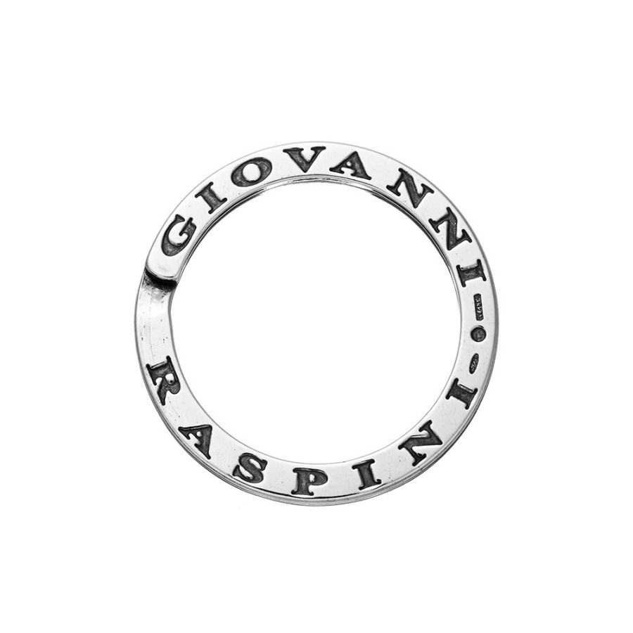 Articoli Da Regalo Giovanni Raspini Portachiavi | Portachiavi Giovanni Raspini Brise Diametro 33 Mm