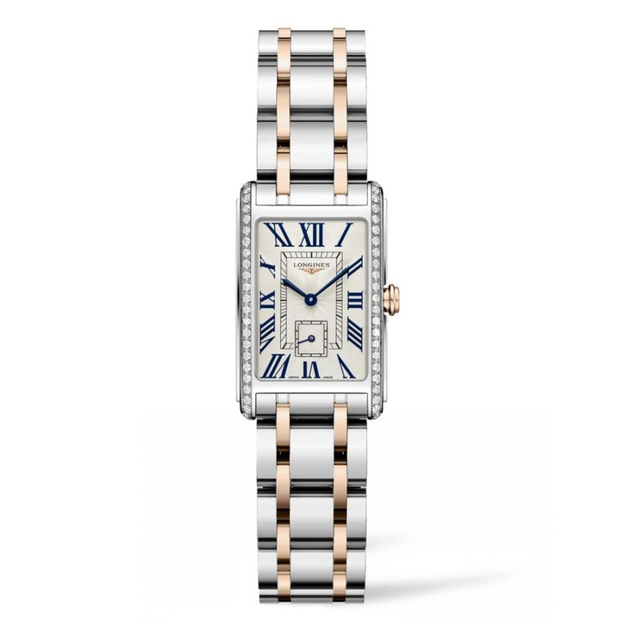 Orologi Longines Orologi Longines Donna | Orologio Longines Dolcevita Quarzo Acciaio Argento 20,80 X 32 Mm