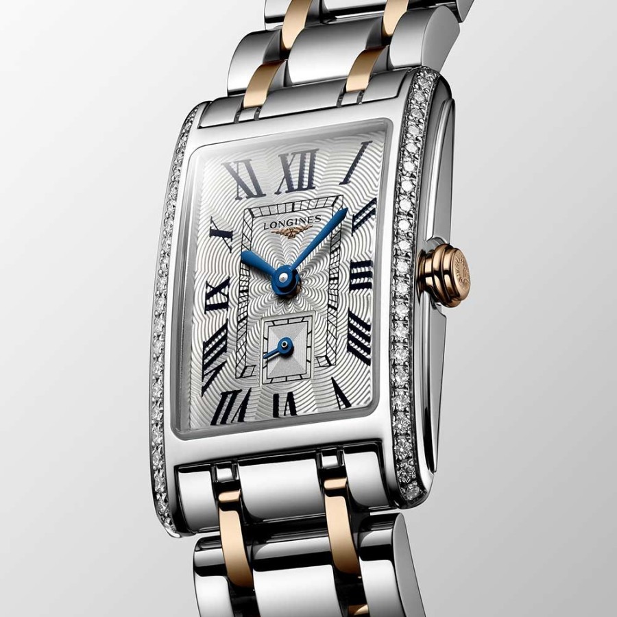 Orologi Longines Orologi Longines Donna | Orologio Longines Dolcevita Quarzo Acciaio Argento 20,80 X 32 Mm