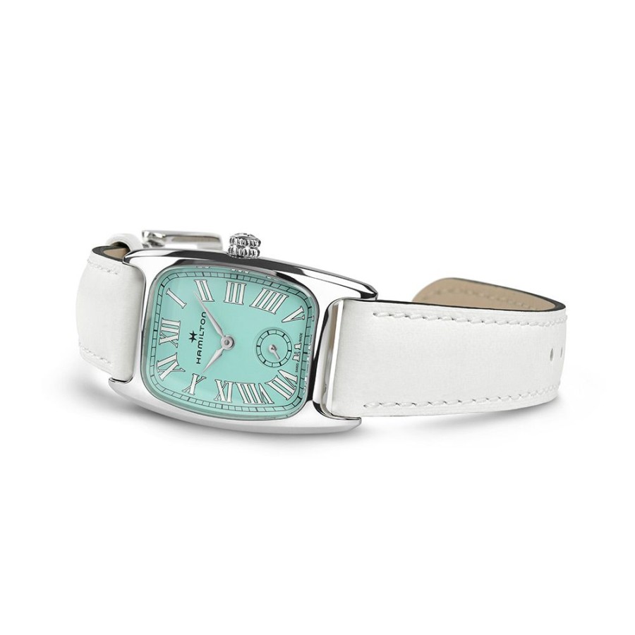 Orologi Hamilton Orologi Hamilton Donna | Orologio Hamilton American Classic Boulton M Tiffany Quartz 23,5 X 27,4 Mm