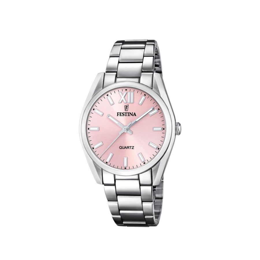 Orologi Festina Orologi Festina Donna | Orologio Festina Allegria Rosato In Acciaio 36,8 Mm