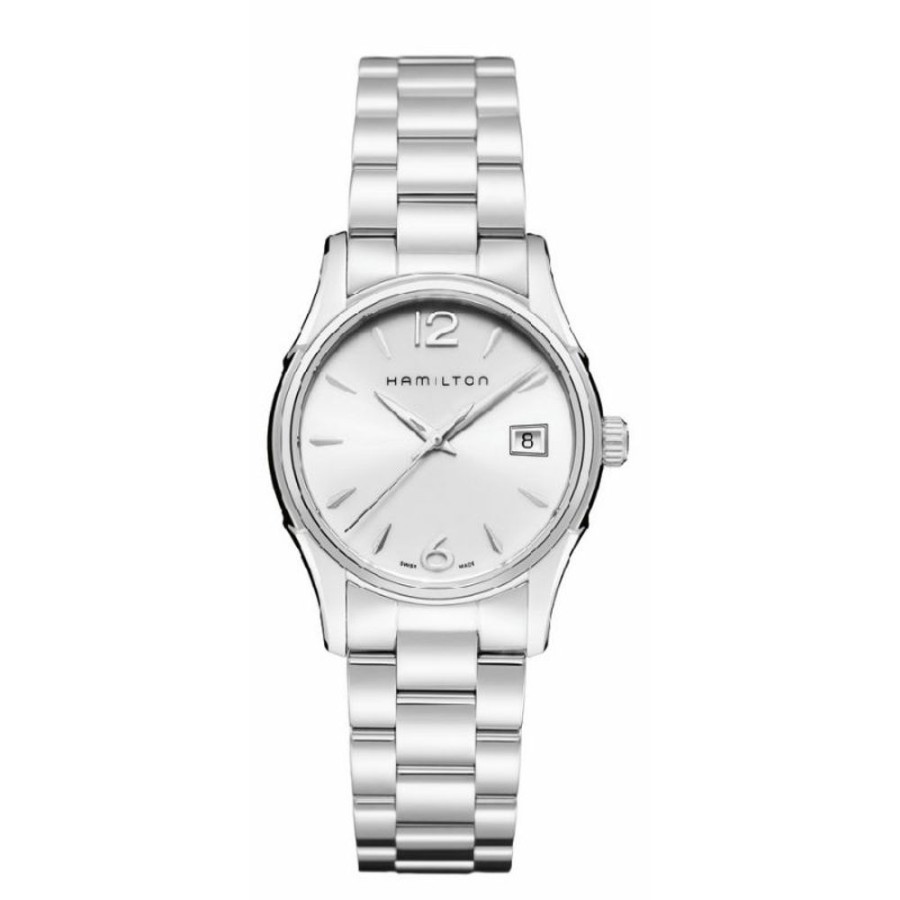 Orologi Hamilton Orologi Hamilton Donna | Orologio Hamilton Jazzmaster Lady 34 Mm Quarzo Bianco