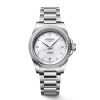 Orologi Longines Orologi Longines Donna | Orologio Longines Conquest 2023 Automatico Madreperla Con Diamanti 34 Mm