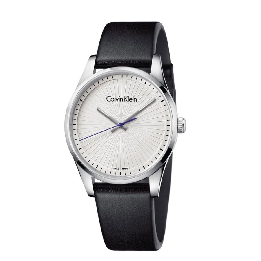 Orologi Calvin Klein Orologi Calvin Klein Uomo | Orologio Calvin Klein Uomo Nuova Collezione Steadfast Con Quadrante Bianco Cassa Mm. 40