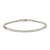 Gioielli Fabio Ferro i Gioielli Bracciali Tennis | Bracciale Tennis Fabio Ferro Italy In Oro Bianco Con Diamanti Rubini Smeraldi