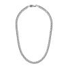 Gioielli Desmos Gioielli Desmos Uomo | Collana Desmos Catena Piatta Brunita In Argento Lunghezza 51 Cm