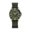 Orologi Hamilton Orologi Hamilton Uomo | Orologio Hamilton Khaki Navy Scuba Quartz Verde 37 Mm