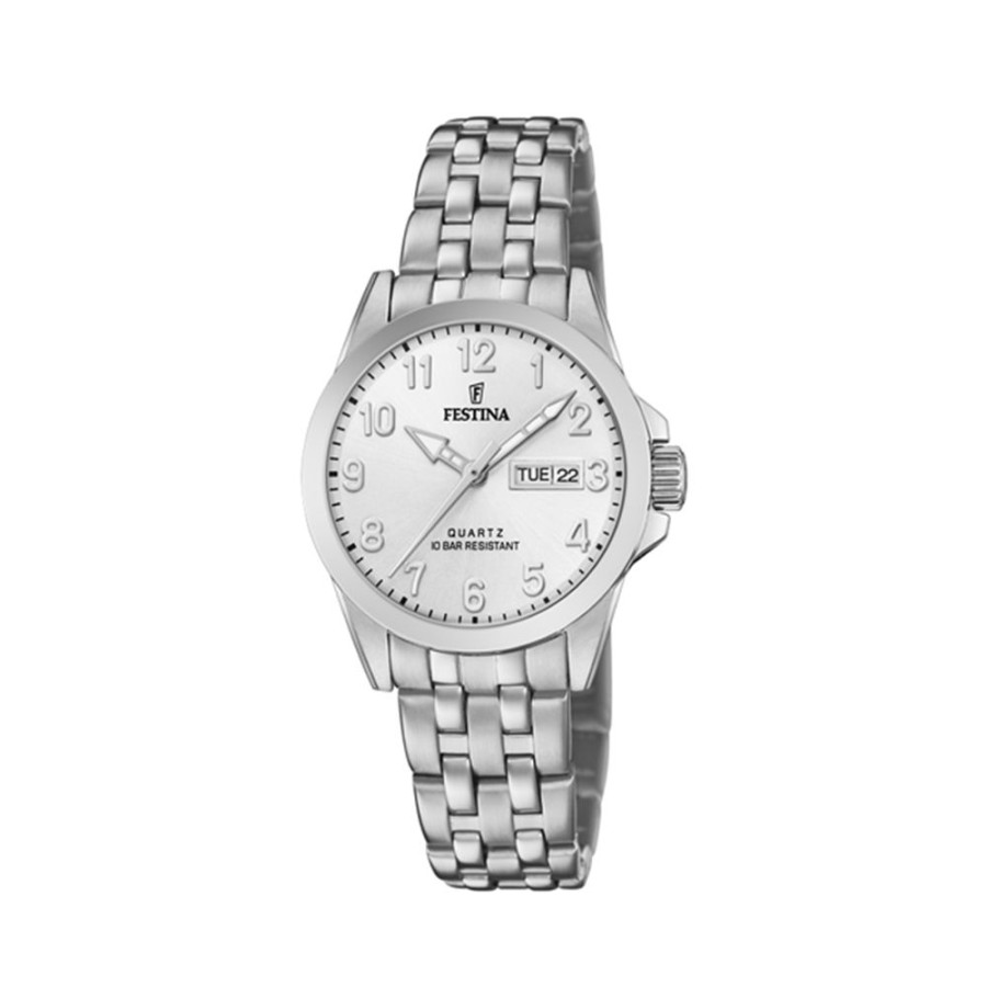 Orologi Festina Orologi Festina Donna | Orologio Festina Classic Argento Donna 29,5 Mm